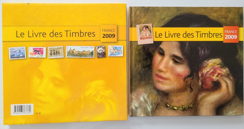 Livre timbres france année - livre,