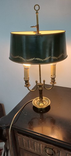 Ancienne lampe bouillote style