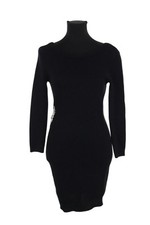 Robe en laine noire Bash S