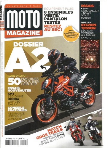 Moto magazine 342 - magazine, ktm