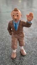 FIGURINE TINTIN SERIE BULLY 1990 HERGE HAUTEUR 8 CM