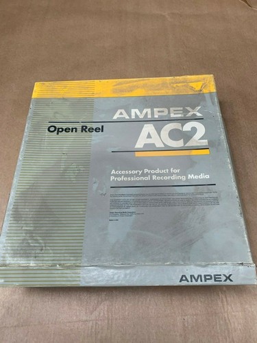 Old rare film ampex ac2 - old,