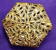 GRAND BOUTON MIROIR ART DECO