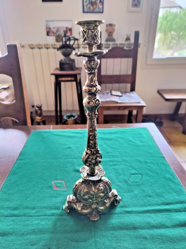Ancien grand bougeoir - ancien,