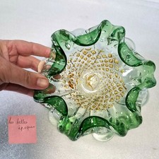 🔅 cendrier, vide poches en verre soufflé Murano n2