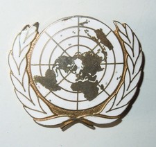 INSIGNE DE BERET NATIONS UNIES