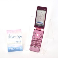 Téléphone à clapet Android KYOCERA GRATINA KYF39 Sakura rose du Japon...