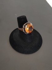 Bague en argent massif avec