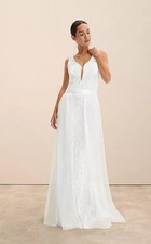 Robe De Mariée À Paillettes