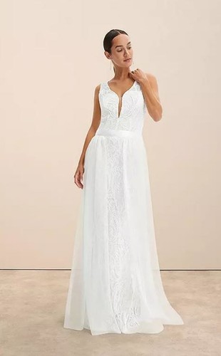 Robe mariée paillettes - robe,
