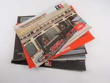 Rivarossi lot de 5 catalogues 1983 1978 1980 1981 HO locomotive train