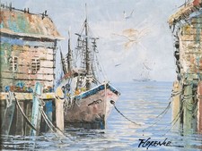 Tableau , peinture , Huile au