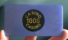 D06101 rare jeton casino poker