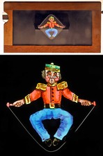 PLAQUE ANIMÉE 1880 - LA CORDE