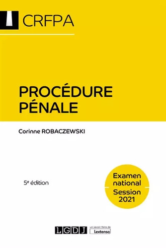Procédure pénale crfpa - procédure, pénale: