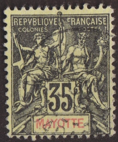 Timbre colonies francaises - timbre,
