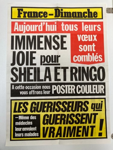 Affiche presse journal - , revue