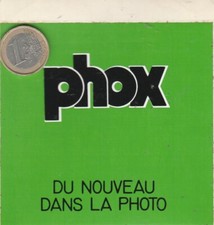 AUTOCOLLANTS. Photo. PHOX