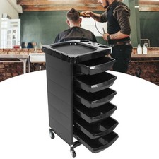 Salon De Coiffure Trolley 5 Couches Chariot De Coiffure Poussette De Stockag OBF