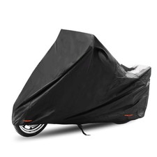 Housse moto 301D-Pu noire pour