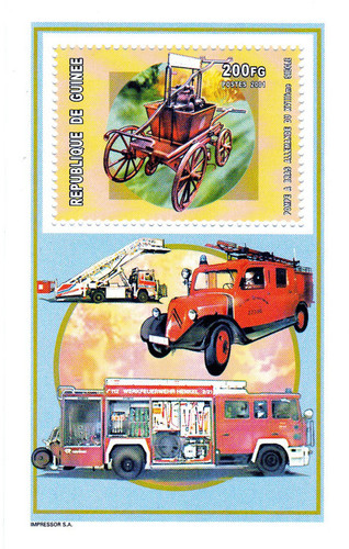 Stamps guinea 2001 - 2001, perf