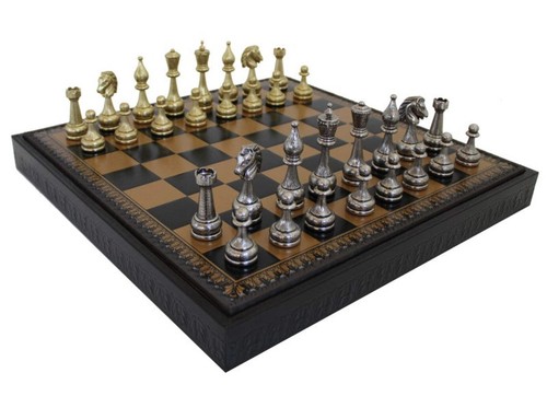 Jeu échecs métal italfama - d'Échecs,