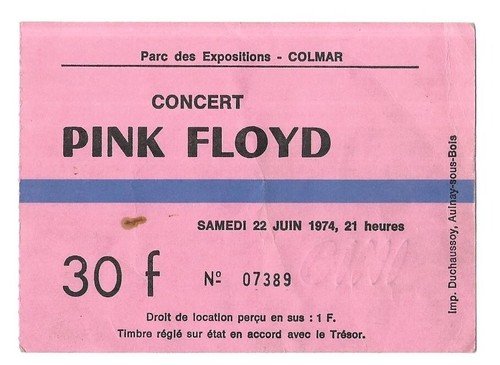 Rare ticket billet de - ticket,