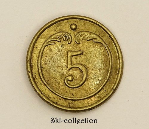 Bouton régiment - bouton, 5°régiment