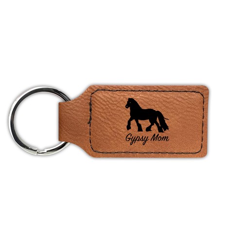 Gypsy mom keychain leatherette - gypsy,