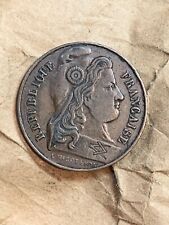 MO MEDAILLE CUIVRE FRANC MACONNERIE VICHY 