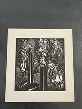 Carte Postale ancienne Representaion  Frans Masereel - Les Fumées 1920