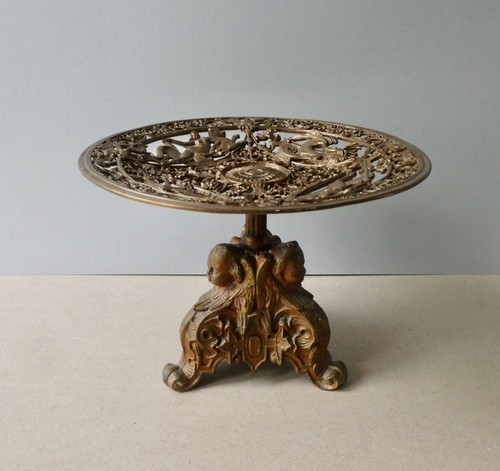 Coupe bronze décor dieux - bronze,