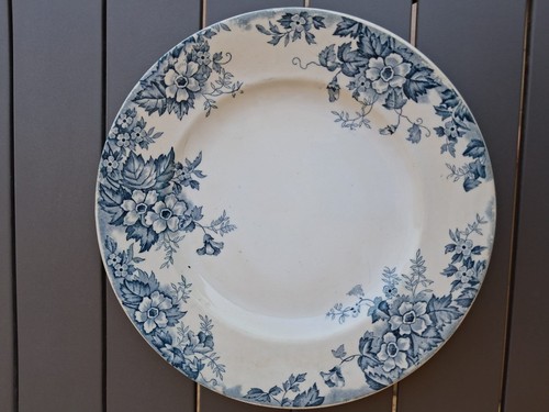 Assiette plate moulin des - assiette,