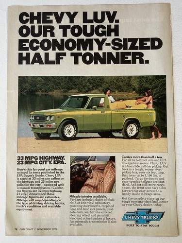 1977 chevrolet luv pickup - 1977,