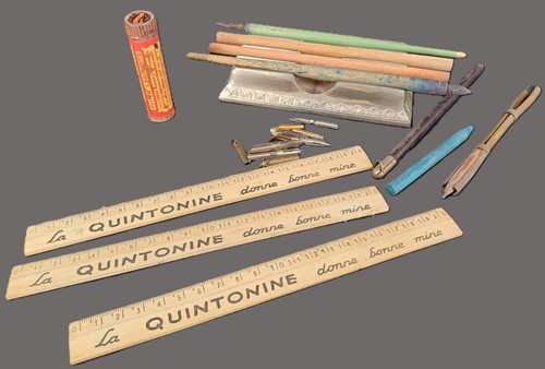 Lot ancien écriture - d'écriture, –
