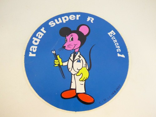 Autocollant sticker vintage - /,