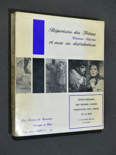 Revue cinéma répertoire - revue,