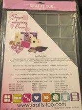 Planche à gaufrer Crafts Too Shape, neuve dans son emballage
