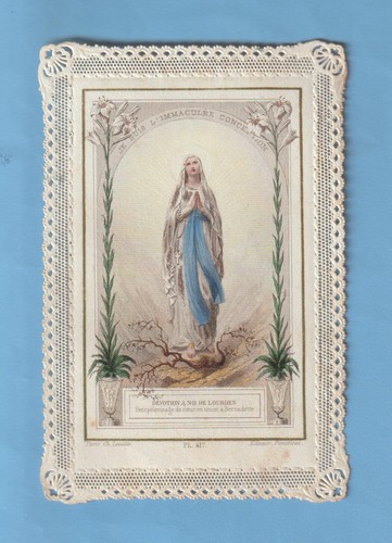Image pieuse double gravure - image,