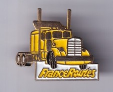 RARE PINS PIN'S .. CAMION TRUCK WAGEN AMERICAIN USA MACK FRANCE ROUTES MAG ~FP