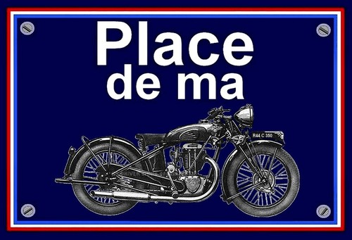 Plaque place de - ", ma