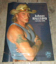 Johnny Hallyday-Calendrier a