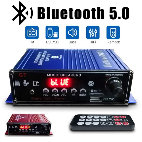 Bluetooth stereo amplifier - stereo,