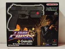Time Crisis + GunCon set pack Sony Playstation 1 PS1 Japan NTSC