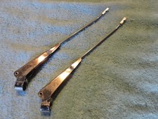 2 bras d'essuie-glace chromé Citroen 2cv ancienne  (avec défauts)