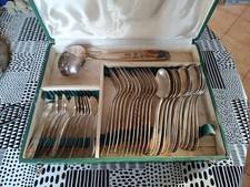 MENAGERE FRANCOIS FRIONNET METAL ARGENTE 37 PIECES
