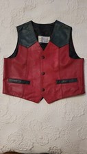 gilet cuir véritable 6 ans