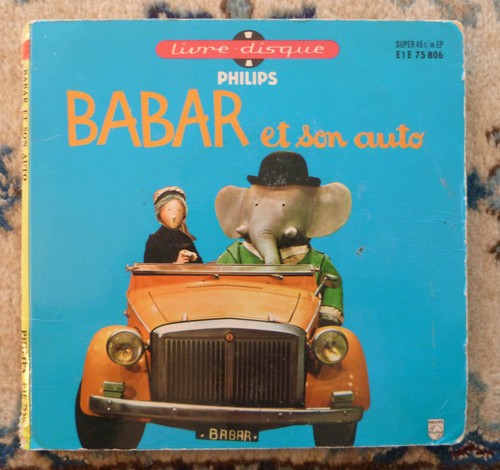 Livre disque babar et - livre-disque,