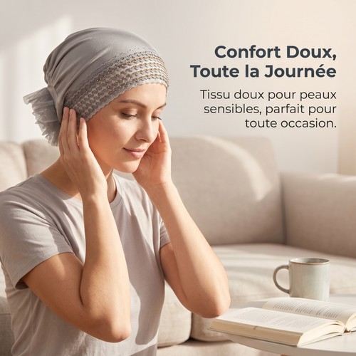 Turban femme post chimio