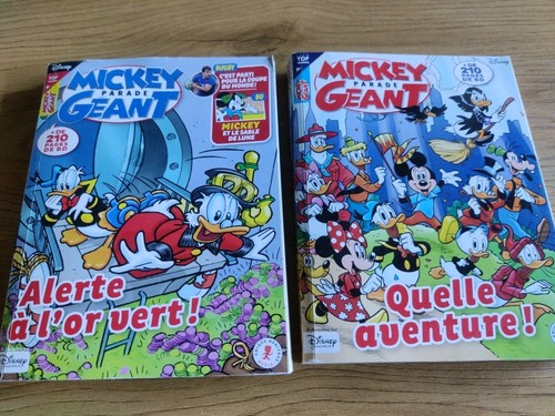 Bande dessinée mickey parade - bande,